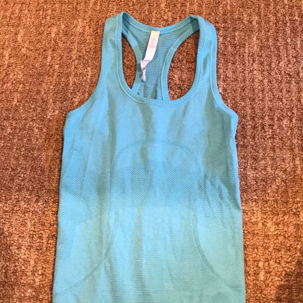 lulu lemon razor back tank
